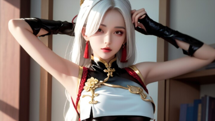 【AI Coser】Shenhe | No one can resist an auntie like this