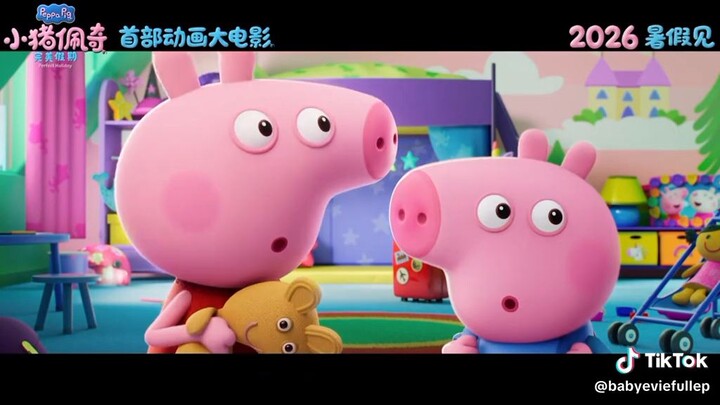 Peppa Pig Chinese Vacation! (Lost YouTube upload to found TikTok upload)
