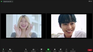 Desy Genoveva zoom bareng Ahn Hyo Seop!