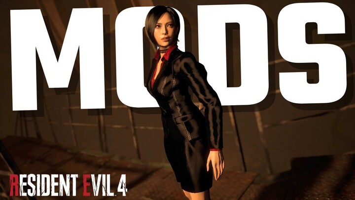 Ada Wong Damnation Outfit Mod Showcase - Resident Evil 4 Remake PC Gameplay