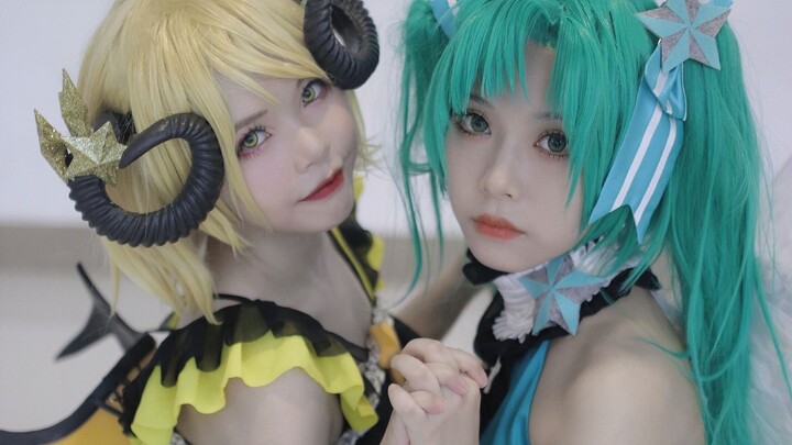 【Gui Gui ♡ Ren Zi】A love song of opposite words spit out by me of a liar. / Hatsune Miku • Kagamine 