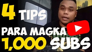 Paano magkaroon ng 1,000 SUBSCRIBERS ang iyong YOUTUBE Channel - NUMERHUS