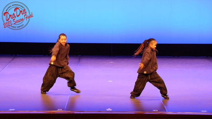 日本少儿街舞赛事ダンスコンテスト ドラドラ2023 FINAL U-12チーム部門 4位MIGHTY