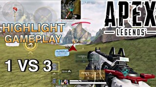 KING OF AIRDROP TEKEOVER & PRO GAMEPLAY HIGHLIGHT #10 - APEX LEGENDS MOBILE