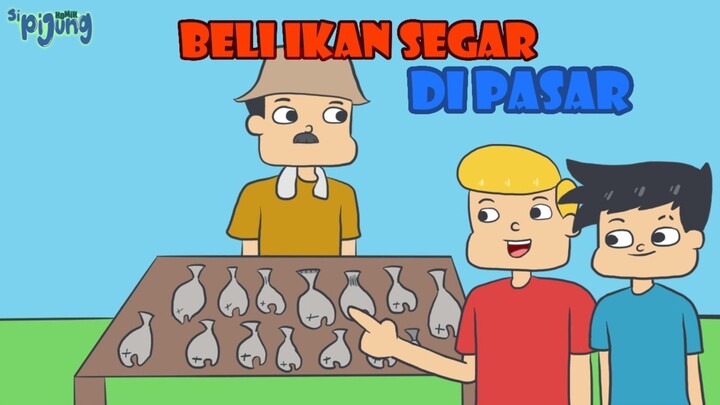 Beli Ikan Segar Di Pasar - Sipijung