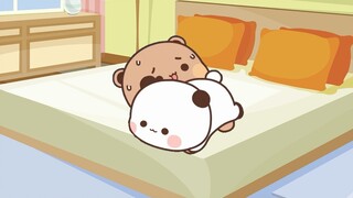Babi kecil yang malas bangun