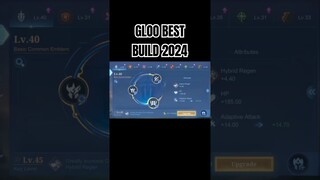 Gloo Best Build 2024 #shorts #mlbb