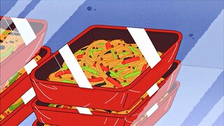 “The fried noodles are rich in color and make people salivate just by looking at them.”