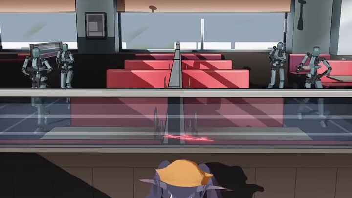 [Transportasi] [Blue File MMD] Perang Dalam Ruangan Liquidambar [Penulis Asli: がんくり (gunkuri)]