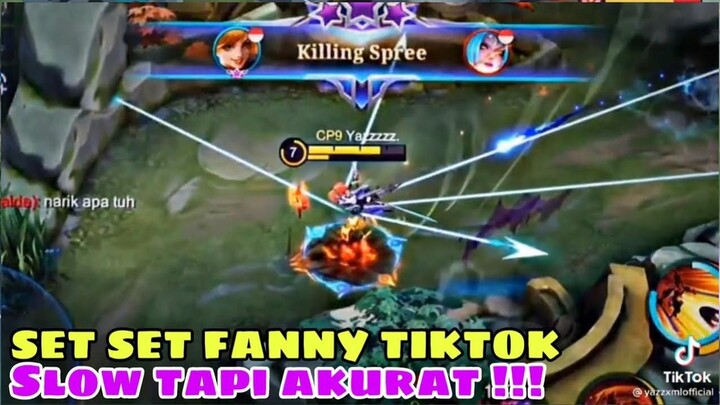 SET SET SET FANNY MULAI TERBANG TIKTOK ML FANNY MONTAGE  FREESTYLE JEDAG JEDUG- MOBILE LEGENDS