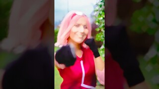 Sakura cosplay #sakura #apoyo #itachiuchiha #naruto #cosplayer #sasuke