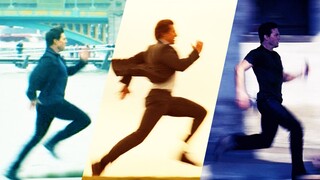 "Mixed Cut" 5 minutes of Tom Cruise running from "Mission: Impossible 1" to "Mission: Impossible 7"
