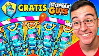 NUEVA RULETA PARA CONSEGUIR *SKINS GRATIS* en STUMBLE GUYS! 🤑