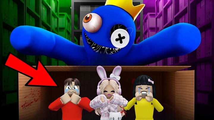 Yuta, Mio Dan Baby Celine Dikejar Rainbow Friend Saat Mencari Lampu  ROBLOX