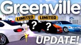 UPDATE! LIMITED cars, LIMO, & FLAME SPITTING beater car (Roblox Greenville Update)