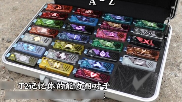 [Kamen Rider W] มีเวลา 50 วินาทีในการแสดงความทรงจำ ความสามารถ และการตั้งค่าพื้นฐาน T2 จำนวน 26 รายกา