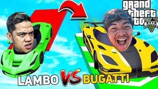 KARERA sa BUONG MAPA - Bugatti vs Lamborghini | GTA 5