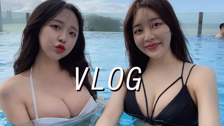[วิดีโอบล็อกของคนเกาหลี] ใส่บิกินี่แล้วไปพักร้อนกันเถอะ!