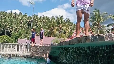 swimming Modesta resort irosin