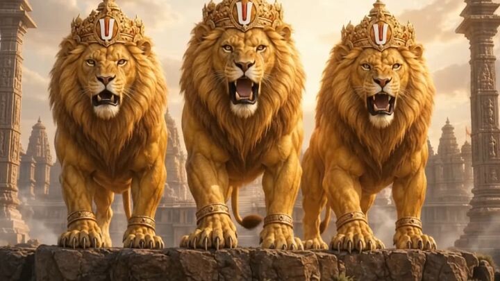 Power & Grace: The Roar of Divine Protection 🙏🔥
