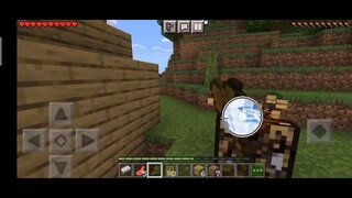 Membuat Village 5 Menit - Minecraft Survival Pocket Edition