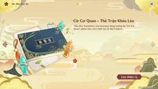 Cờ Cơ Quan - Thế Trận Khéo Léo : Phong Hà Khứ | Sự kiện Sắc Màu Rực Rỡ | Genshin Impact