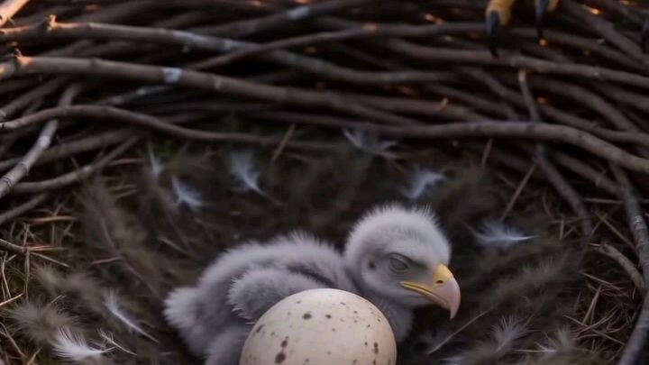 🦅 Watch an eagle build its nest from scratch. Nature’s engineering is incredible. 🌲