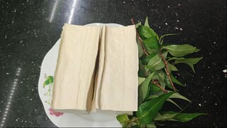 Cách Làm Đậu Phụ chiên Kép Rau Răm Ngon Tuyệt
