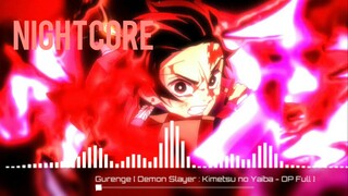 NightCore : Gurenge (紅蓮華)  By LiSA [ Demon Slayer ]