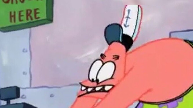 Cartoon Network Smash Bros. Gerakan Patrick Star