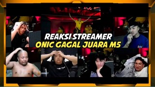 Reaksi Streamer Momen ONIC Gagal Juara M5 World Championship
