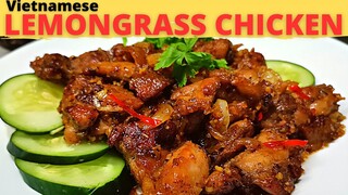 VIETNAMESE LEMONGRASS CHICKEN | Lemongrass Chicken Recipe | Quick And EASY Recipe | Vietnamese Food