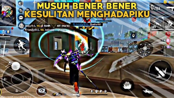 Musuh Bener2 Kesulitan Menghadapiku - Free Fire Gameplay
