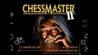 Chessmaster II (PS1) - Short lose while P1 White wins. Duckstation emulator.