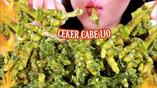 ASMR CEKER MERCON LUNAK  CABE IJO SEDAPNYA NAGIH | ASMR MUKBANG INDONESIA