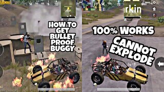 How To Get Bulletproof Buggy In PUBG Mobile