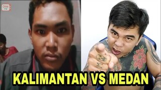 Mau di kirim mandau dari Kalimantan , Gogo sinaga gugup ,, waduhhh || Prank Ome TV