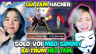 Ruby Giả Làm HACKER Solo Với MÈO SIMMY Bà Trùm Kéo Tâm ?