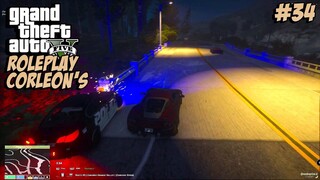 PENGAWAL PENCURIAN MOBIL  - GTA 5 ROLEPLAY : THE CORLEON'S (34)