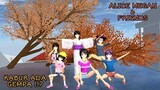 ALICE MEGAN & FRIENDS [ KABUR ADA GEMPA !!? ] Sakura School Simulator