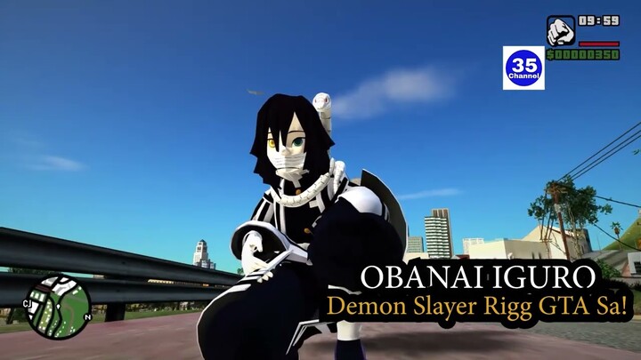 Demon Slayer (OBANAI) - Rigging GTA San Andreas!