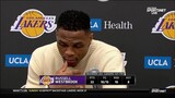 Westbrook: "Defensively in the fourth we wasn't as great as we were last night"