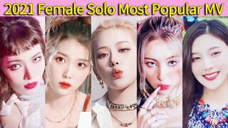 [Musik][KPOP] 15 Teratas Video Musik Artis Wanita Tunggal tahun 2021