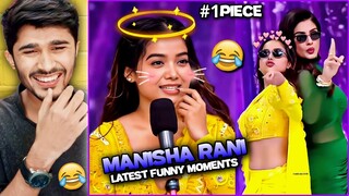 Manisha Rani Jhalak Dikhhla Jaa Cute And Funny Moments Reaction 😂❤️ | #manisharani #1piece
