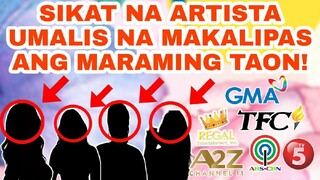 SIKAT NA ARTISTA UMALIS NA MAKALIPAS ANG MARAMING TAON!