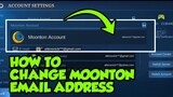 How to change moonton email address | Latest Tutorial Dec. 2020