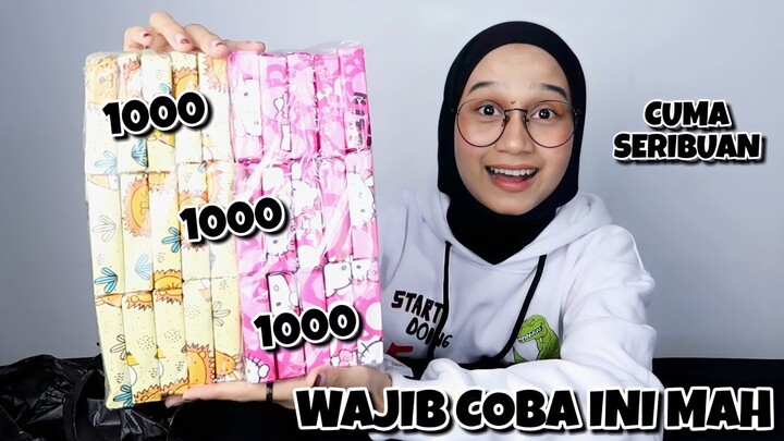 AKHIRNYA NEMU KOTAK KADO YG BEDA!! CUMA SEREBUAN BISA DAPAT INI...