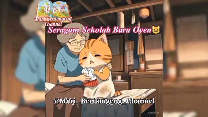 Seragam Sekolah Baru Oyen😺|| Mari Berdongeng Channel|| #Trendinghunt