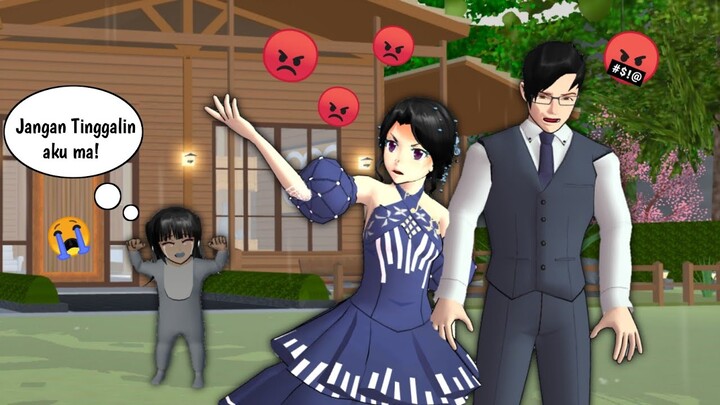 KELUARGA KAYA TINGALKAN ANAK JADI MISKIN!! Kumpulan Tik Tok Sakura School Simulator part 1