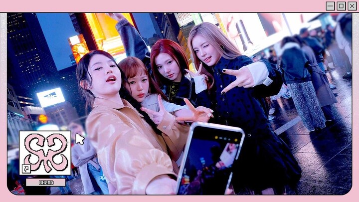 [ID SUB]We’re at Times Square right now~ ٩(ˊᗜˋ*)وᰔ | Hearts2Hearts Our Days in USA BH2ND #1 New York